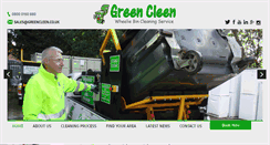Desktop Screenshot of greencleen.co.uk