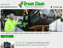 Tablet Screenshot of greencleen.co.uk